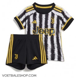 Juventus Thuis tenue Kids 2023-24 Korte Mouw (+ Korte broeken)